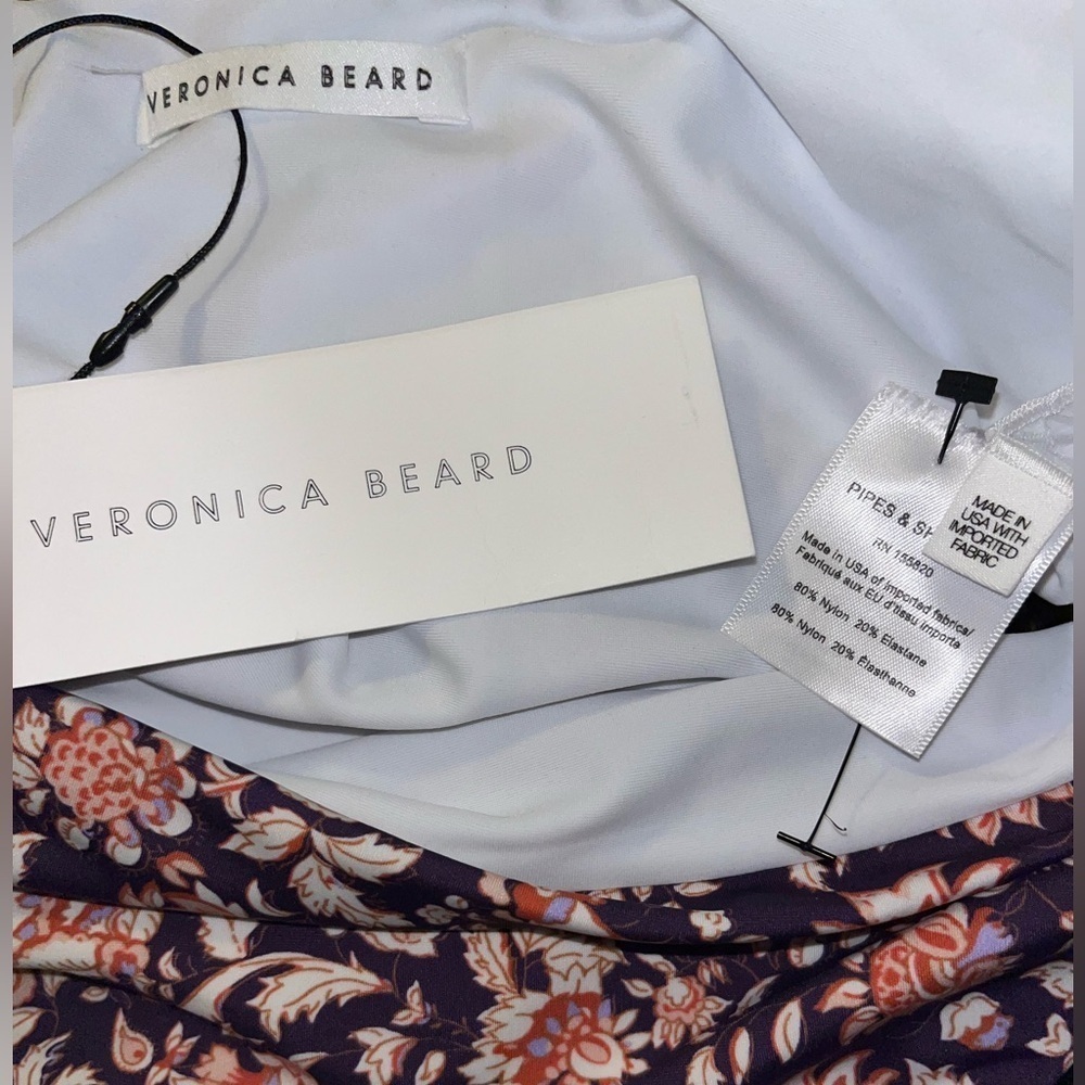 NWT Veronica Beard Azoia Bikini Bottom - Ultramarine Multi - Picture 4 of 9